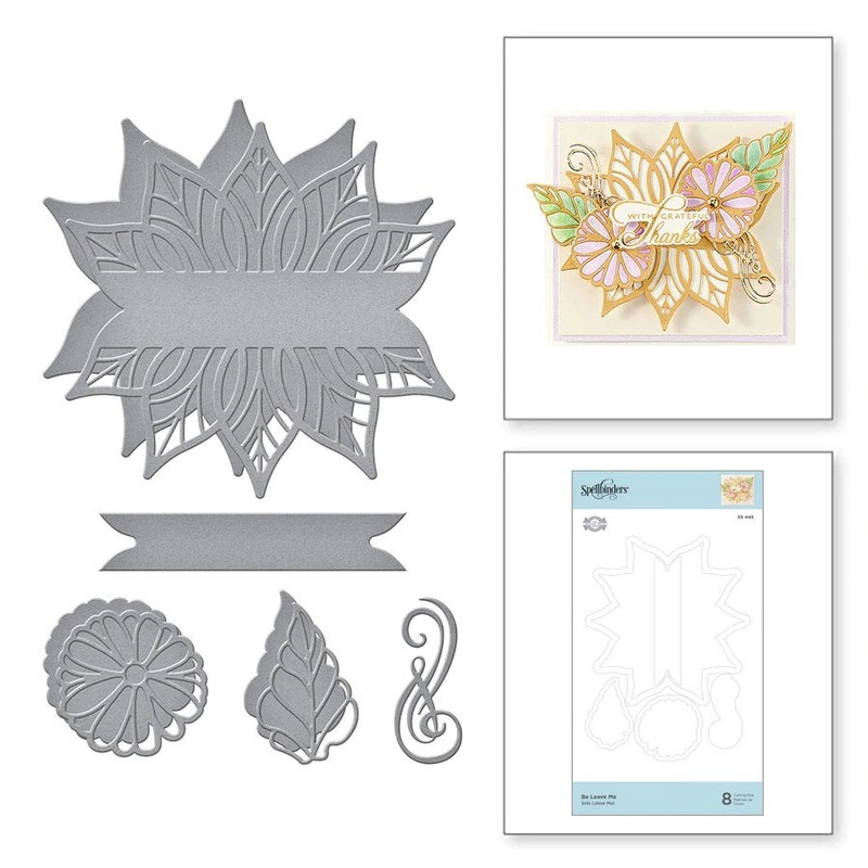 Spellbinders Etched Dies - Be Leave Me designed by Becca Feeken ...