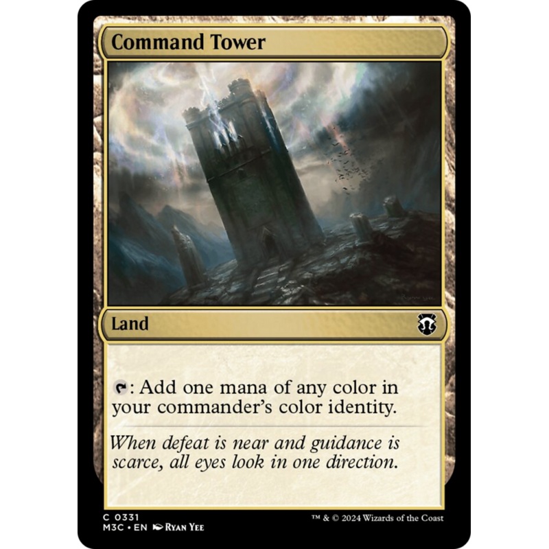 Command Tower (Ripple Foil) [Modern Horizons 3 Commander] - Artist’s ...